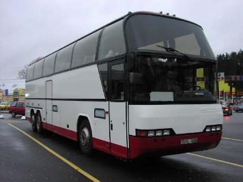Bus rental in Latvia Riga Setra Neoplan VanHool